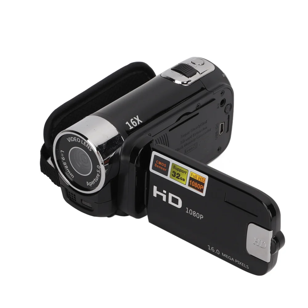 Video Camera Camcorder Full HD 4K 48MP Camera Recorder 270° Rotation 2.7 Inch Color Screen 16X Zoom Digital Camcorders - Image 5